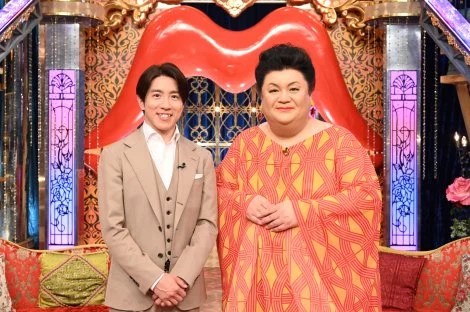 村上信五与松子DELUXE在《月曜夜未央》节目中的经典爆笑同框画面