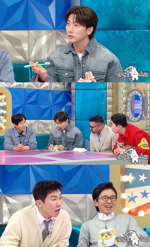 韩国实力派演员奇太映做客综艺节目Radio Star分享与妻子柳真的高甜恋爱往事与育儿日常