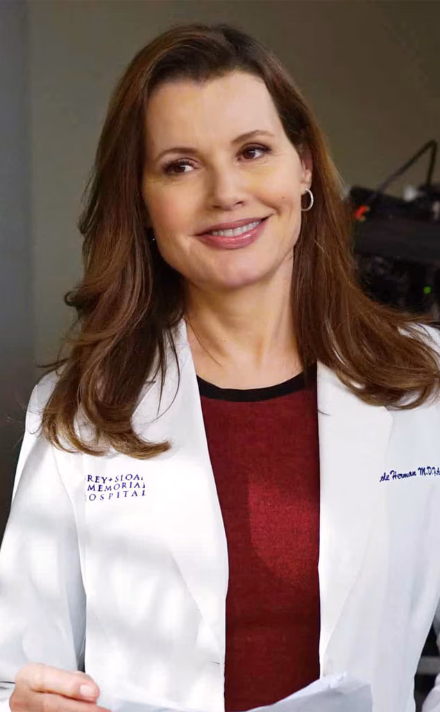 Geena Davis, Grey