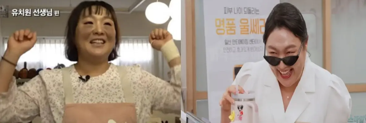 李秀智在SNL Korea中塑造的经典讽刺角色剧照