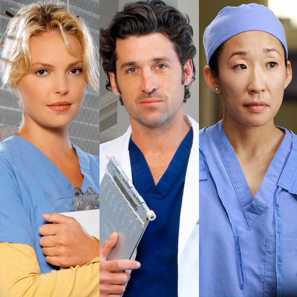 Katherine Heigl, Patrick Dempsey, Sandra Oh, Greys Anatomy