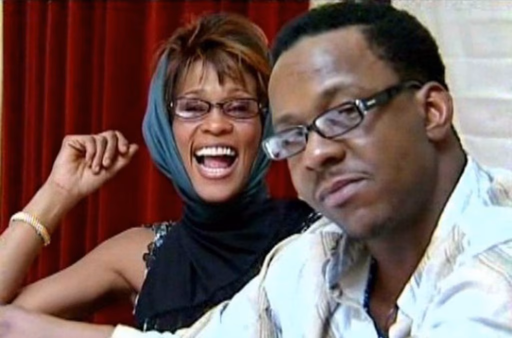 Whitney Houston与Bobby Brown的旧照