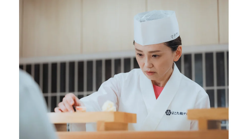 《时已经来不及了寿司》永作博美与松山研一剧照大秀反差萌