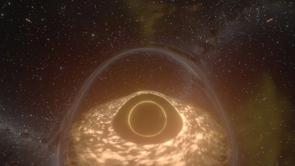 有村架纯温柔旁白加持下剧中绝美宇宙特效星河绽放