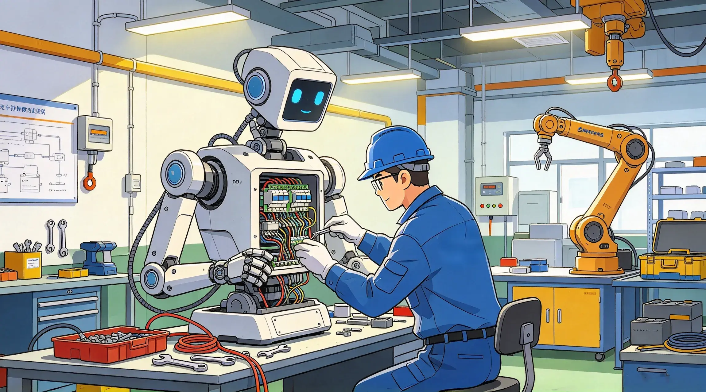 Maintenance Engineer Ropot Robot Maintenance Industry: JD 100k Technician Aftermarket Strategy